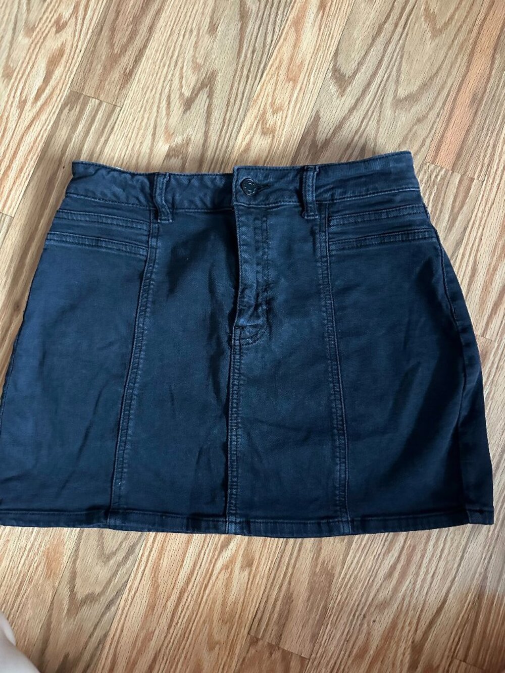 PacSun Charcoal Mini Cargo Skirt
